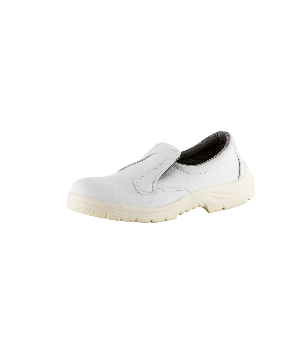 chaussure blanche plate