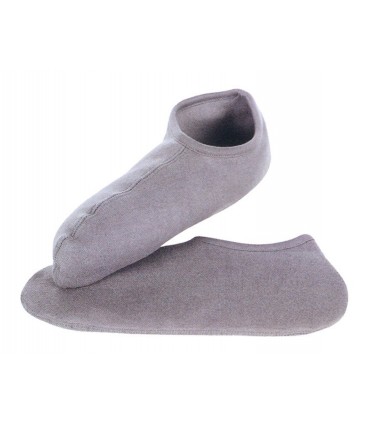 chaussons gris