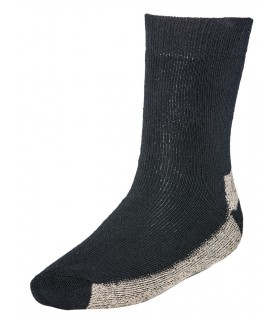 Chaussette basse hivernale - bleue