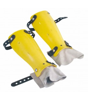 Protège tibia - jaune