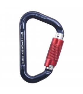 Mousqueton aluminium verrouillage automatique