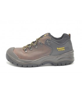 Chaussure dominator basse brune