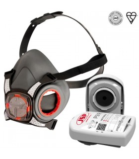 Demi-masque Force 8 - P3 - cartouches Press to Check