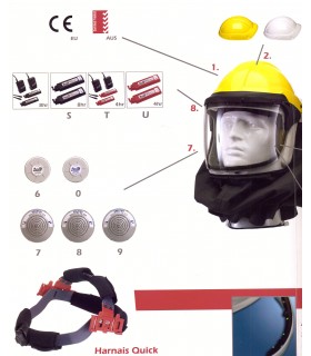 Sur visière de protection pour unité de ventilation assistée PURE FLO- pack de 10