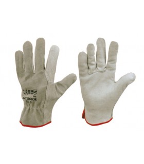 Lederen handschoen Eco split