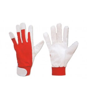 Volnerf geitenleren handschoen