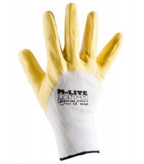 Handschoen Katoen/Nitril