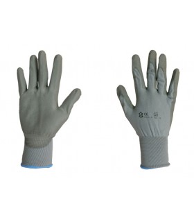 Gant enduction latex noir eco