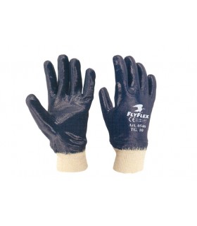 Gant Nitrile poignet serre dos recouvert