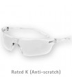 Veiligheidsbril stealth 16G clear k rated