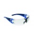 Veiligheidsbril ForceFlex FF3 - Blauw/zwart